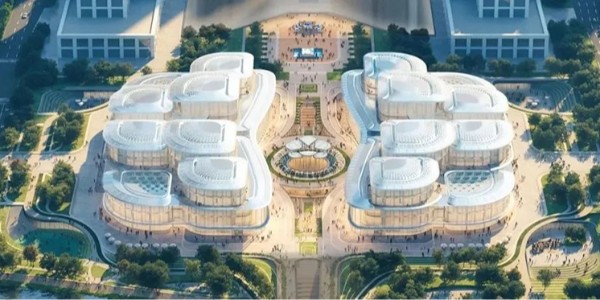 余杭未來科技城市民中心方案公布，即將開工!