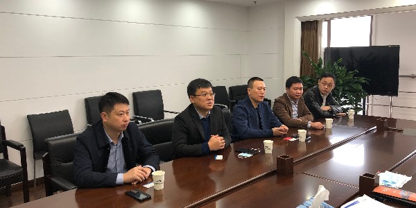 貴陽(yáng)市建筑設(shè)計(jì)院有限公司蔣美榮董事長(zhǎng)率隊(duì)參訪中國(guó)五冶集團(tuán)有限公司